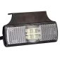 Lampa gabarit 100x32, LED, alba, cu suport lateral, 12-36V