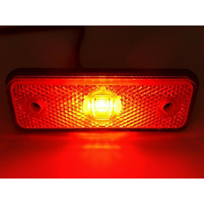 Lampa gabarit 102x36, LED, rosie - imagine 3