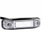 Lampa gabarit 80x18, LED, rosie, 12-36V