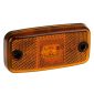 Lampa gabarit 110x54, LED, galbena, tip iveco