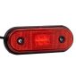 Lampa gabarit 118x46, LED, rosie, 12-36V