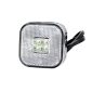 Lampa gabarit 62x62, LED, alba, 12-36V