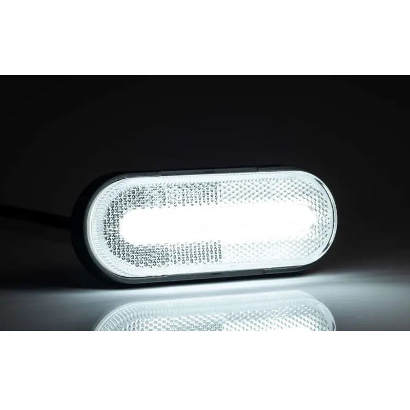 Lampa gabarit 124x51, LED, alba, 12-36V - imagine 2