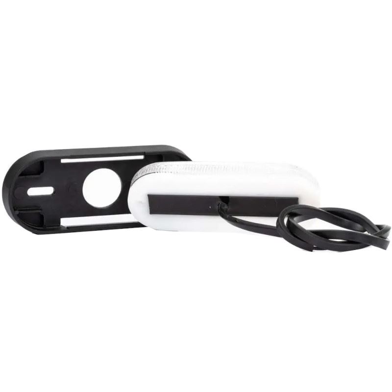 Lampa gabarit 124x51, LED, alba, 12-36V - imagine 3