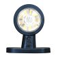 Lampa gabarit cu brat 95mm, LED, alb-rosie