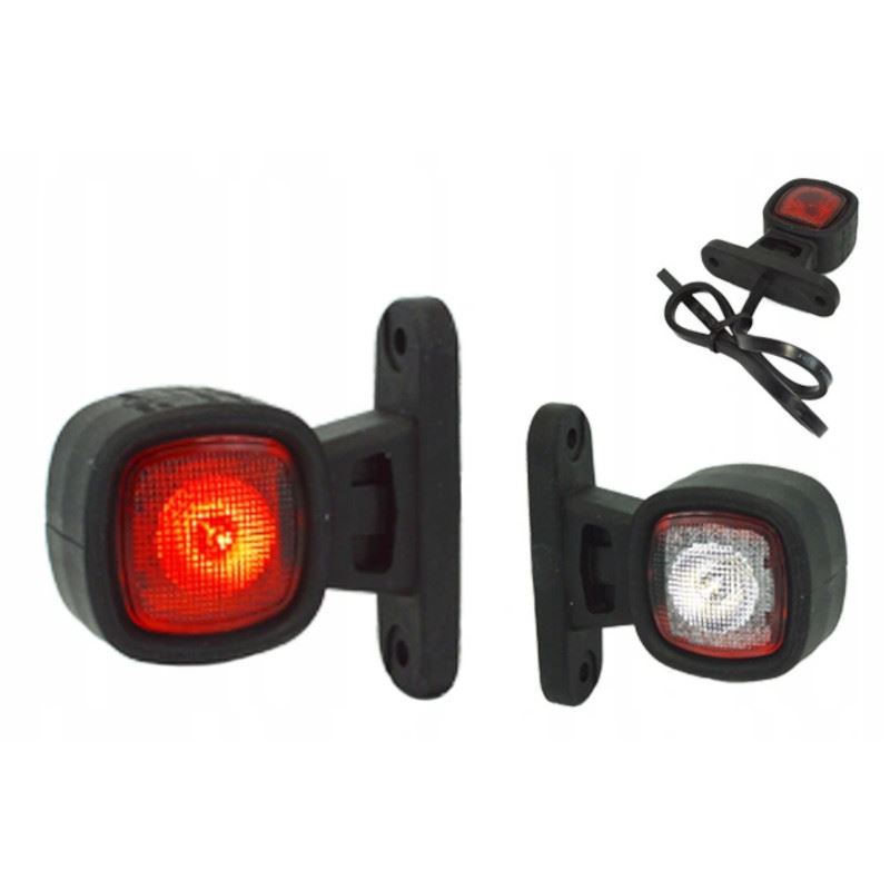 Lampa gabarit brat 68mm, LED, FT-141A Fristom - imagine 2