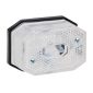 Lampa gabarit, 65x42, bec, alba