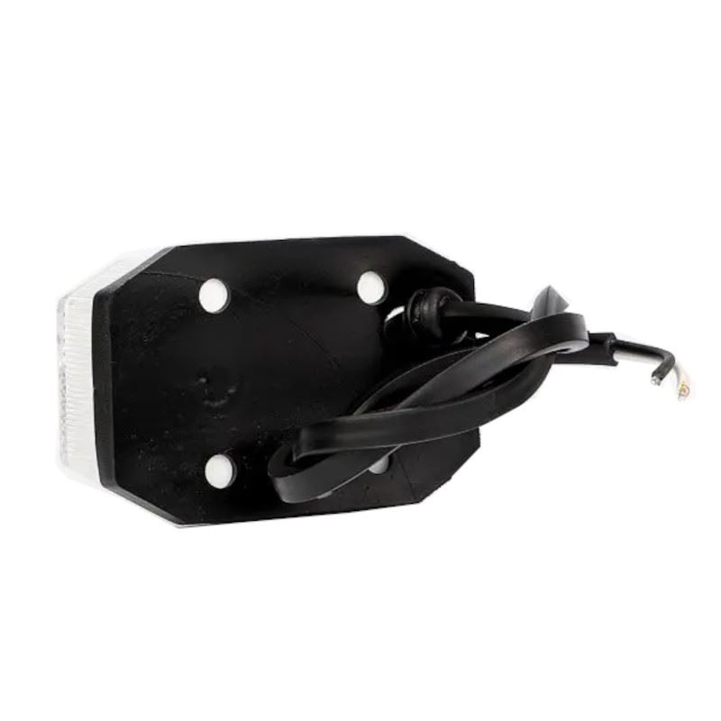 Lampa gabarit, 65x42, bec, alba - imagine 3