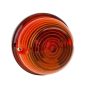 Lampa gabarit fi87, bec R10W, galbena, 12-24V