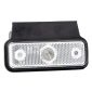 Lampa gabarit 102x36, LED, alba, cu talpa, 12-36V