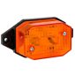 Lampa gabarit 63x42, bec, galbena, cu suport 2 urechi