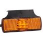 Lampa gabarit 100x32, LED, galbena, cu suport lateral, 12-36V