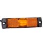 Lampa gabarit 100x32, LED, galbena, cu suport urechi, 12-36V