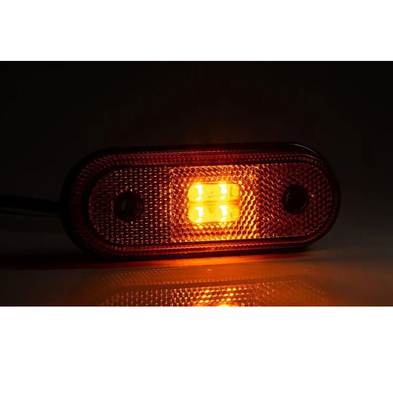 Lampa gabarit 118x46, LED, galbena, 12-36V - imagine 2