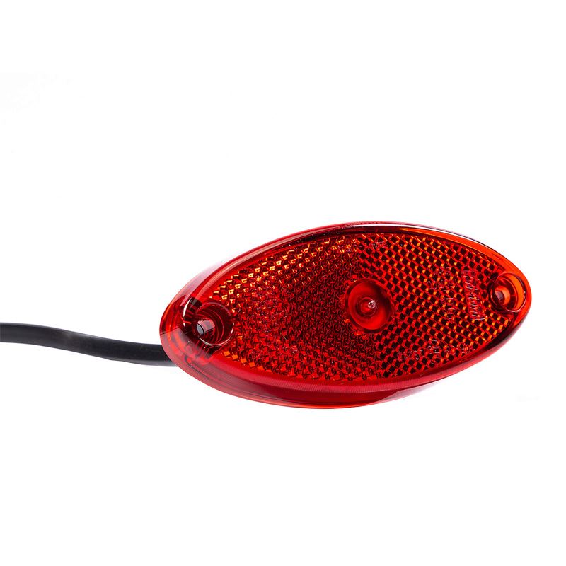 Lampa gabarit 102x45 LED, cu suport, rosie - imagine 2
