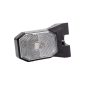 Lampa gabarit 63 x 63 cu Led, cu suport lateral, alba