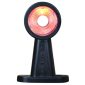 Lampa gabarit cu brat 135mm, LED, alb-rosie, Angel Eye, 12-24V
