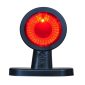 Lampa gabarit cu brat drept 95mm, 411bc, LED, alb-rosie, 12-24V