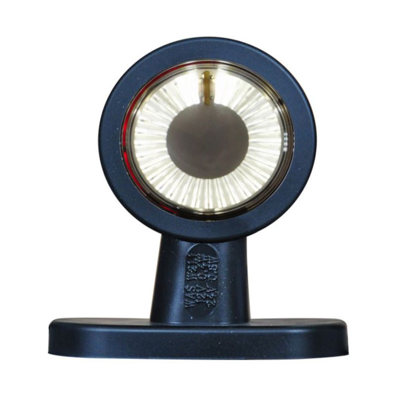 Lampa gabarit cu brat drept 95mm, 411bc, LED, alb-rosie, 12-24V - imagine 2