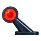 Lampa gabarit cu brat oblic 45° 108mm, LED, alb-rosie, dreapta, 12-24V