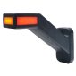 Lampa gabarit cu brat oblic 45°, 185mm, LED, 3 functii, stanga 12-24V