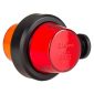 Lampa gabarit cu brat 107mm, LED NEON, galben-rosu