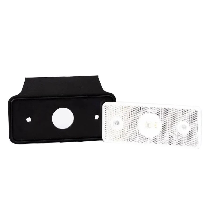 Lampa gabarit 110x45, LED, alba, cu suport, 12-36V - imagine 4