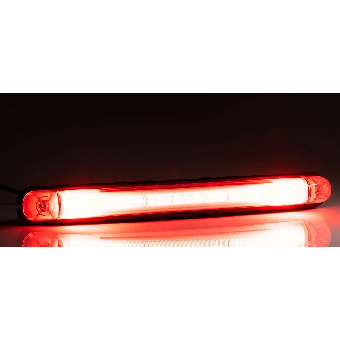 Lampa gabarit 236x22, LED, tip Neon, rosie, 12-36V - imagine 3