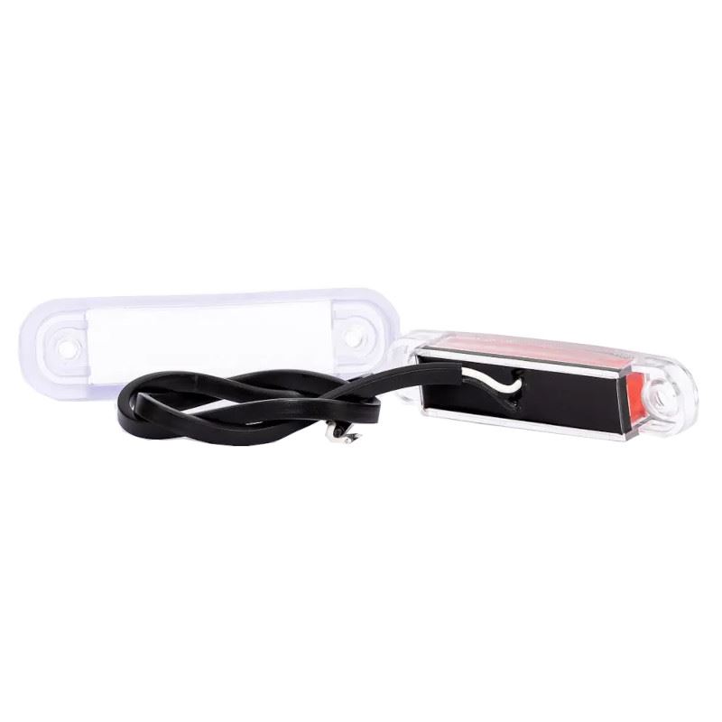 Lampa gabarit 110x30.5, LED, rosie, 12-36V - imagine 3