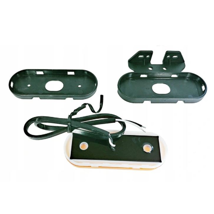 Lampa gabarit 121x47, LED, galbena - imagine 3