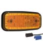 Lampa gabarit 125x60, LED, galbena, cu mufa