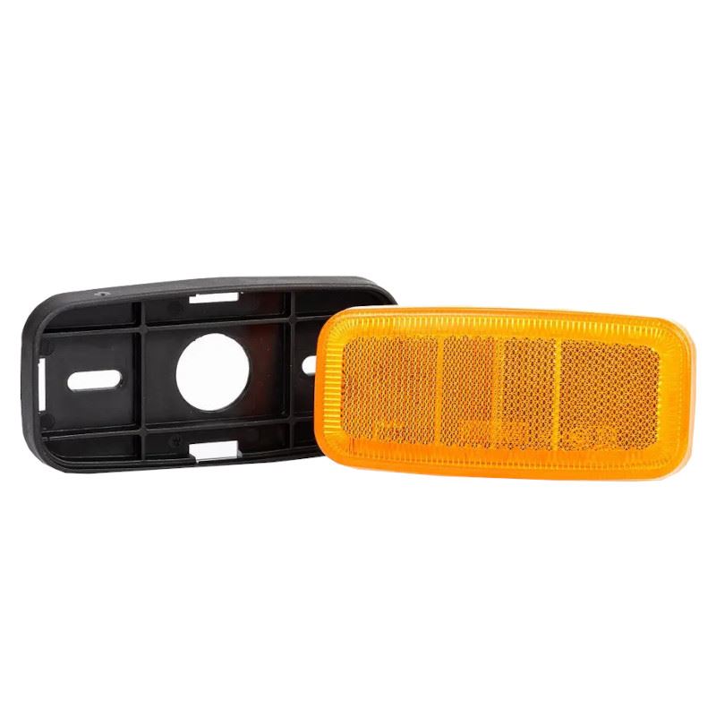 Lampa gabarit 125x60, LED, galbena - imagine 4