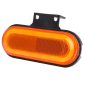 Lampa gabarit 124x49, LED, contur iluminat, cu suport, galbena