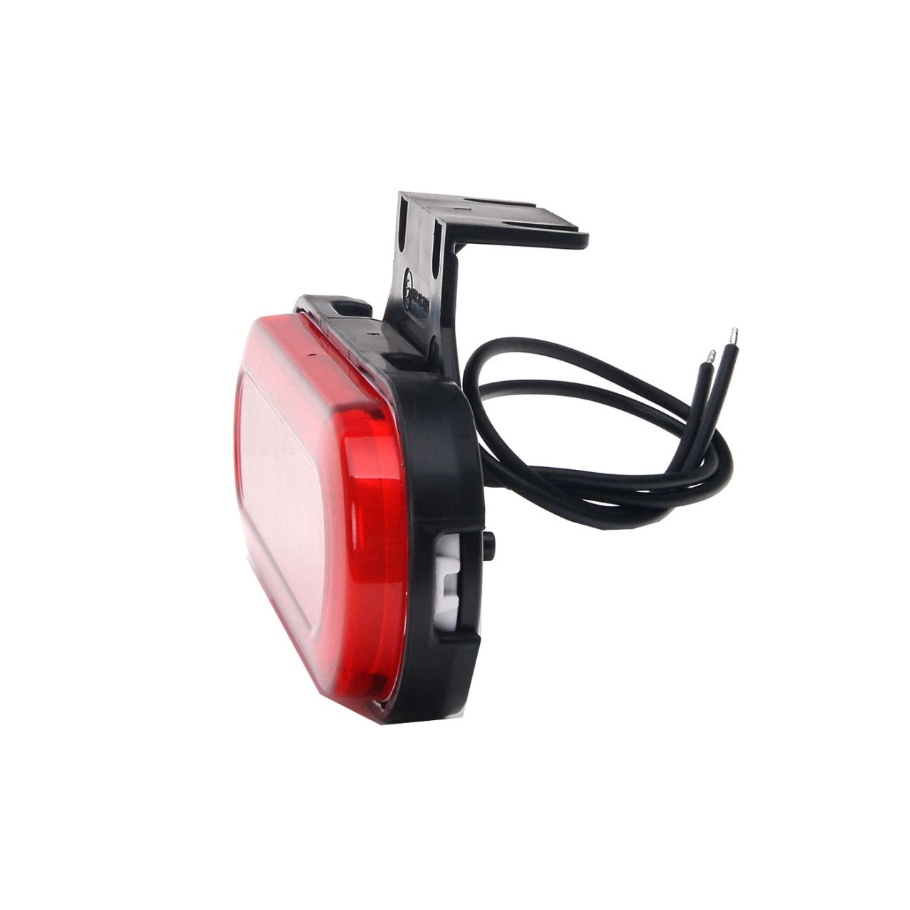 Lampa gabarit 124x49, LED, contur luminat, rosie, cu suport, 12-24V - imagine 3