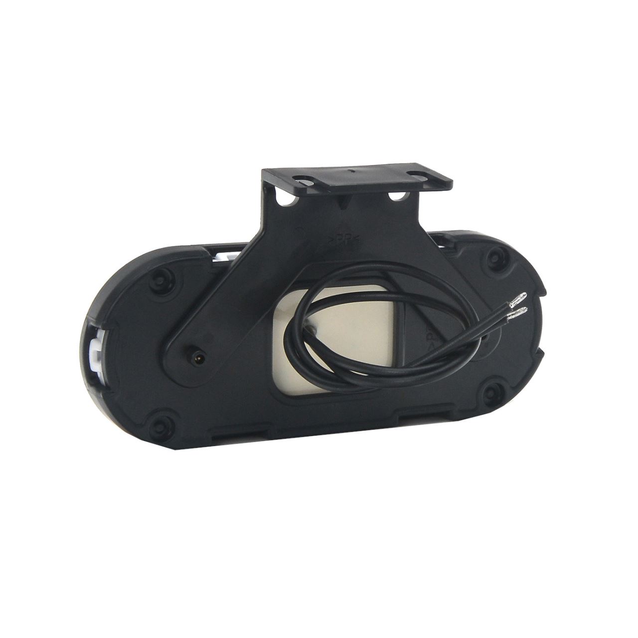 Lampa gabarit 124x49, LED, contur luminat, rosie, cu suport, 12-24V - imagine 4