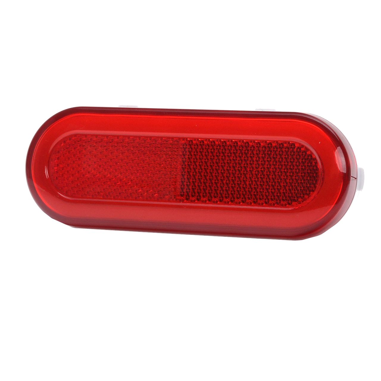 Lampa gabarit 124x49, LED, contur luminat, rosie, cu suport, 12-24V - imagine 5