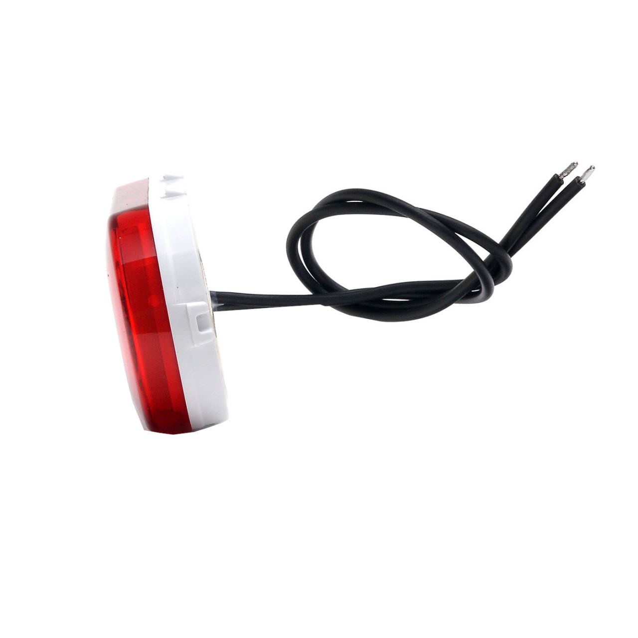Lampa gabarit 124x49, LED, contur luminat, rosie, cu suport, 12-24V - imagine 6