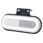 Lampa gabarit 124x49, LED, contur iluminat, cu suport, alba