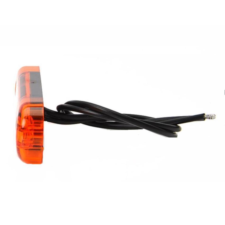 Lampa gabarit 84x24, LED, slim, galbena, 12-24V - imagine 2
