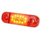 Lampa gabarit 84x24, LED, slim, rosie, 12-24V