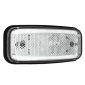 Lampa gabarit 125x60, LED, alba