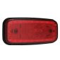 Lampa gabarit 125x60, LED, rosie
