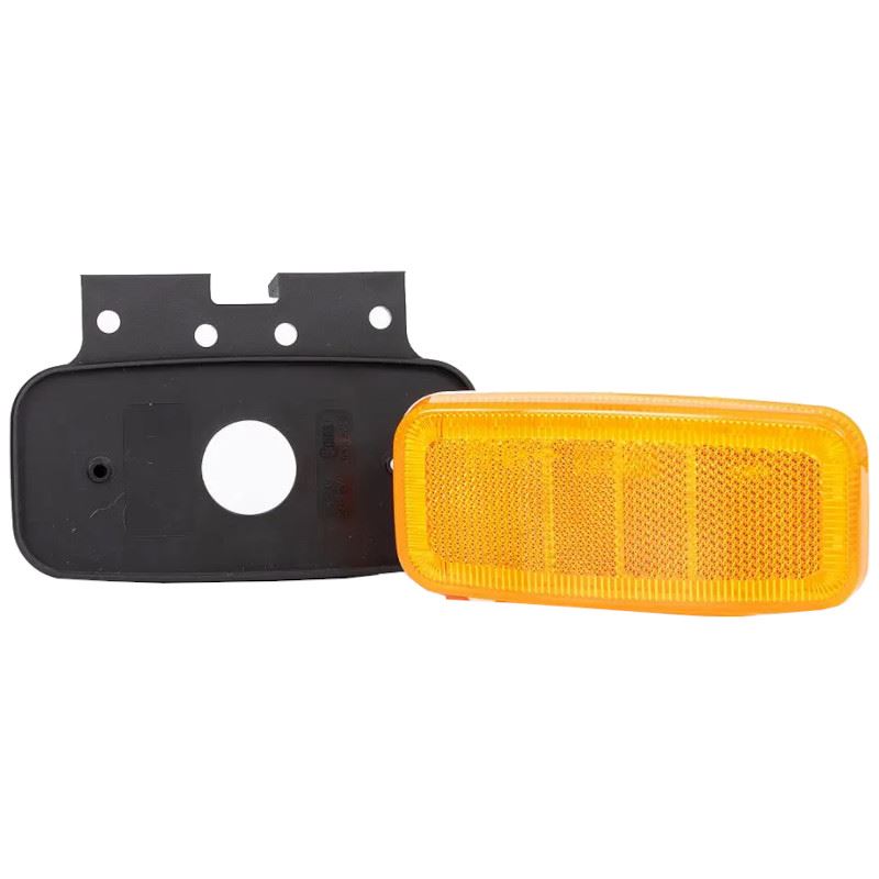 Lampa gabarit 125x60, LED, cu suport, galbena - imagine 3