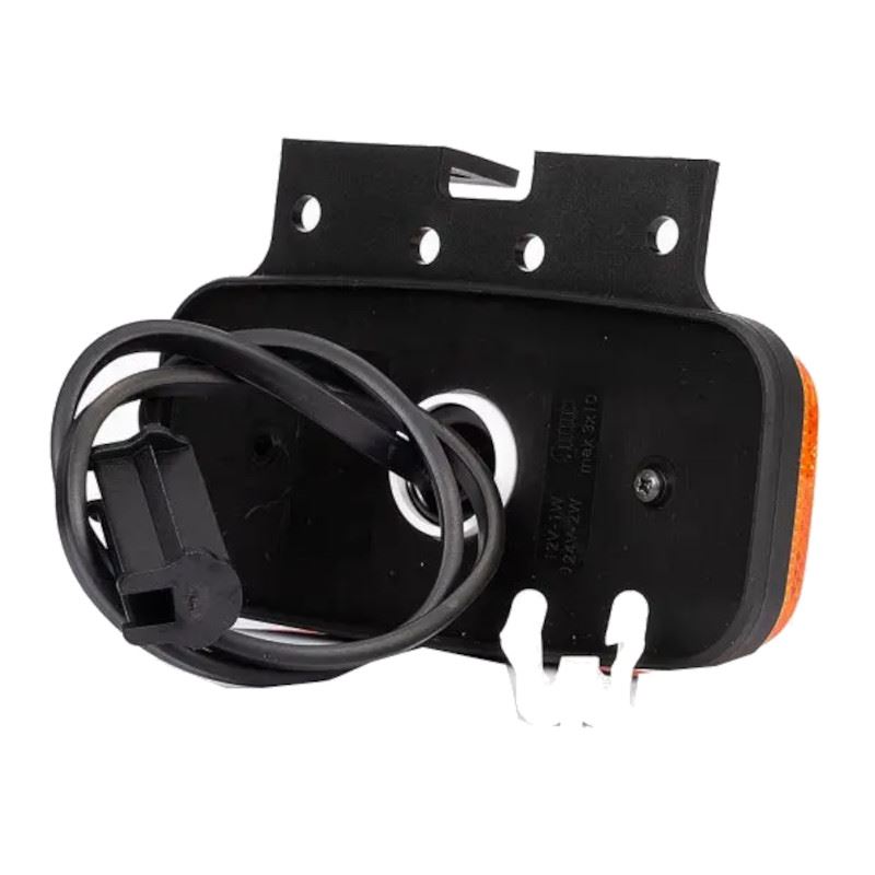 Lampa gabarit 125x60, LED, cu suport, galbena - imagine 4