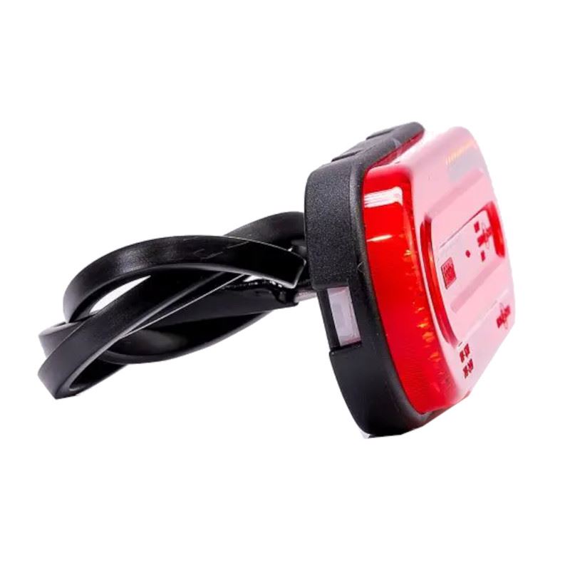 Lampa gabarit 121x47, LED, rosie - imagine 2