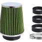 Filtru aer sport mijlociu cu 3 adaptoare, h 13cm,Carmotion
