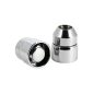 Set 4 piulite antifurt pentru prezoane Wheel Locks 14x1.5 xT19 conic, 2 chei,Butzi