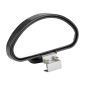 Oglinda exterioara suplimentara unghi mort 12cm, prindere surub, negru,Carmotion