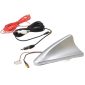 Antena auto cu amplificator, argintie, SHARK ,Automax