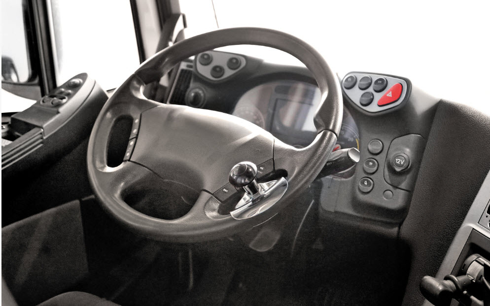 Nuca rotire volan universal negru 4cars - imagine 2